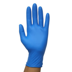 Micro Touch Royal Blue Nitrile - 100 Pieces - Image 3