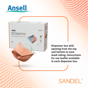 Sandel FFP2 Respiratory Face Masks - Image 4