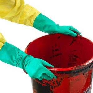 Ansell AlphaTec 37-676 Chemical Resistant Gloves, High-Performance Nitrile Compound, Strong Protection against Acids and Solvents, Food Approved, Industrial Safety Gloves. - Image 4