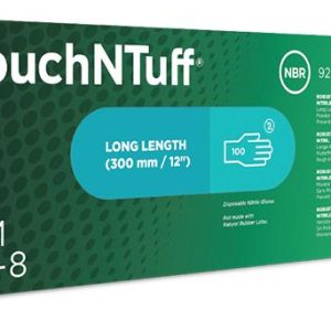 Ansell TouchNTuff 92-605 Disposable Nitrile Gloves, Powder-Free and Food Certified, High Chemical Resistance and Mechanical Protection, Professional Safety Gloves - Image 3