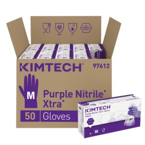 KC Kimtech Purple Nitrile Gloves ( Pack of 500 Gloves)97610, 97611, 97612, 97613 - Image 1